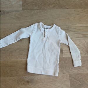 The Simple Folk waffle thermal shirt